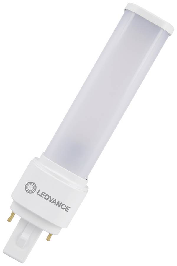 LEDVANCE 140982.LE.00.01 LED EEK E (A - G) G24-d-3, 2-Stift Stabform 9 W = 26 W Warmweiß (Ø x L) 35 mm x 171 mm nicht dimmbar 1 St.