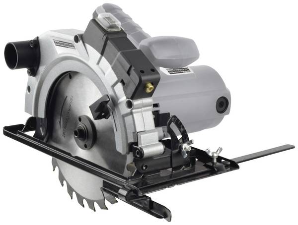 Brüder Mannesmann  Handkreissäge Schnitttiefe max. (90°) 64 mm  inkl. Parallelanschlag 1200 W
