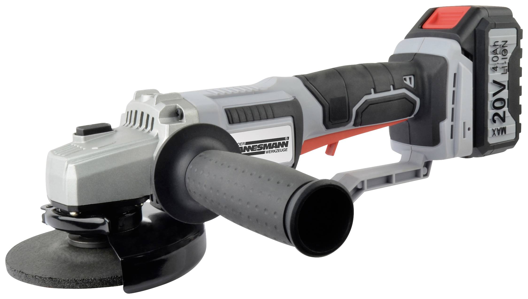 Brüder Mannesmann M17855 Vinkelslip batteridriven 115 mm inkl. 1x batteri 20 V 4.0 Ah