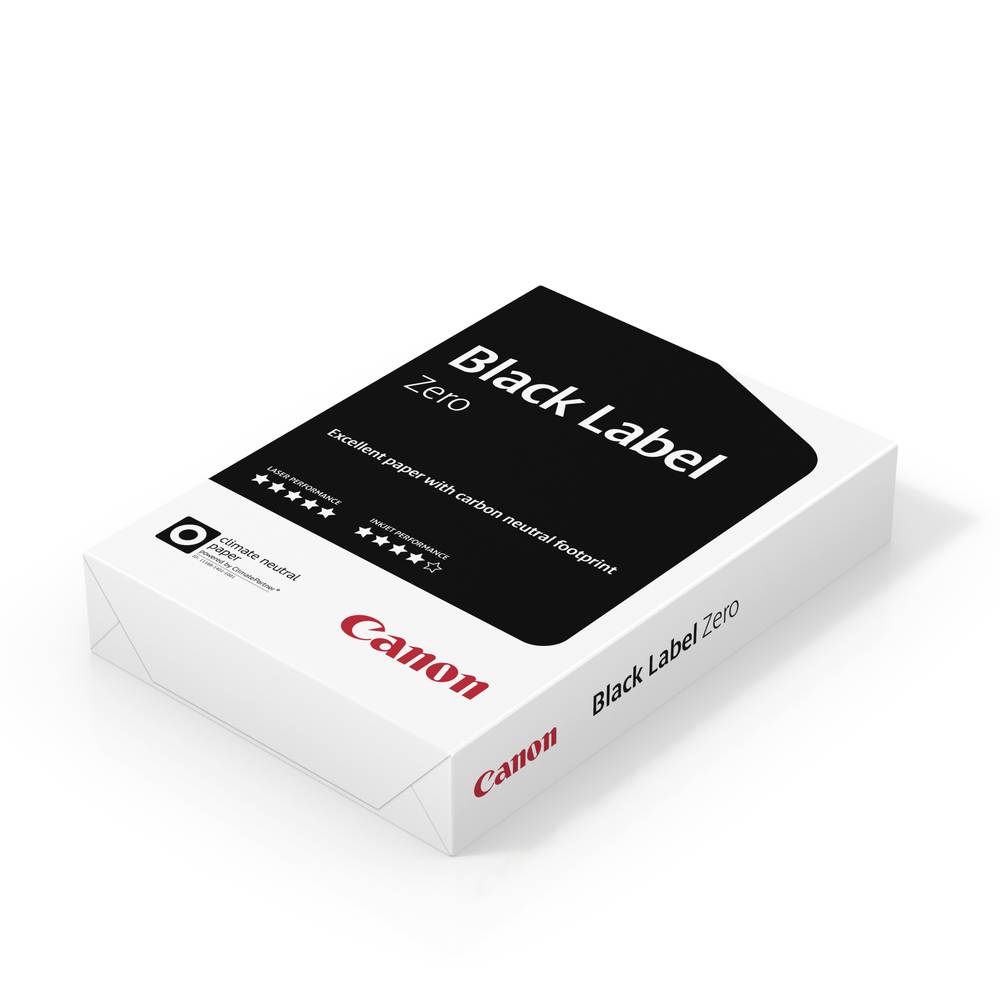 Kopieerpapier Canon Black label zero A4 75gr wit 500vel