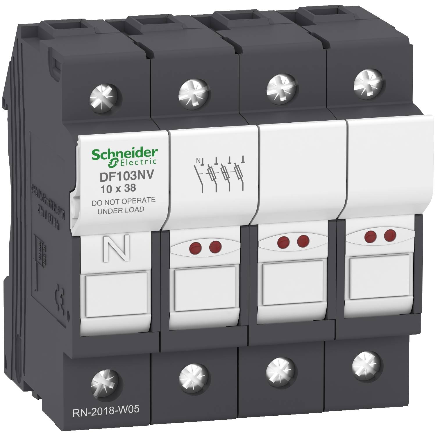 Schneider Electric DF103NV Sicherungshalter 3 St.