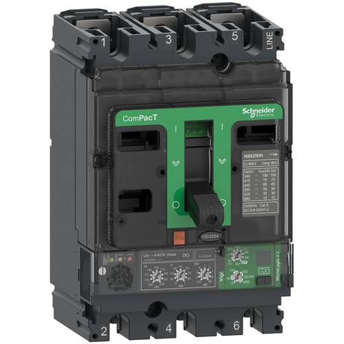 Thumbnail - Schneider Electric C10B34V100 Leistungsschalter 1 St.