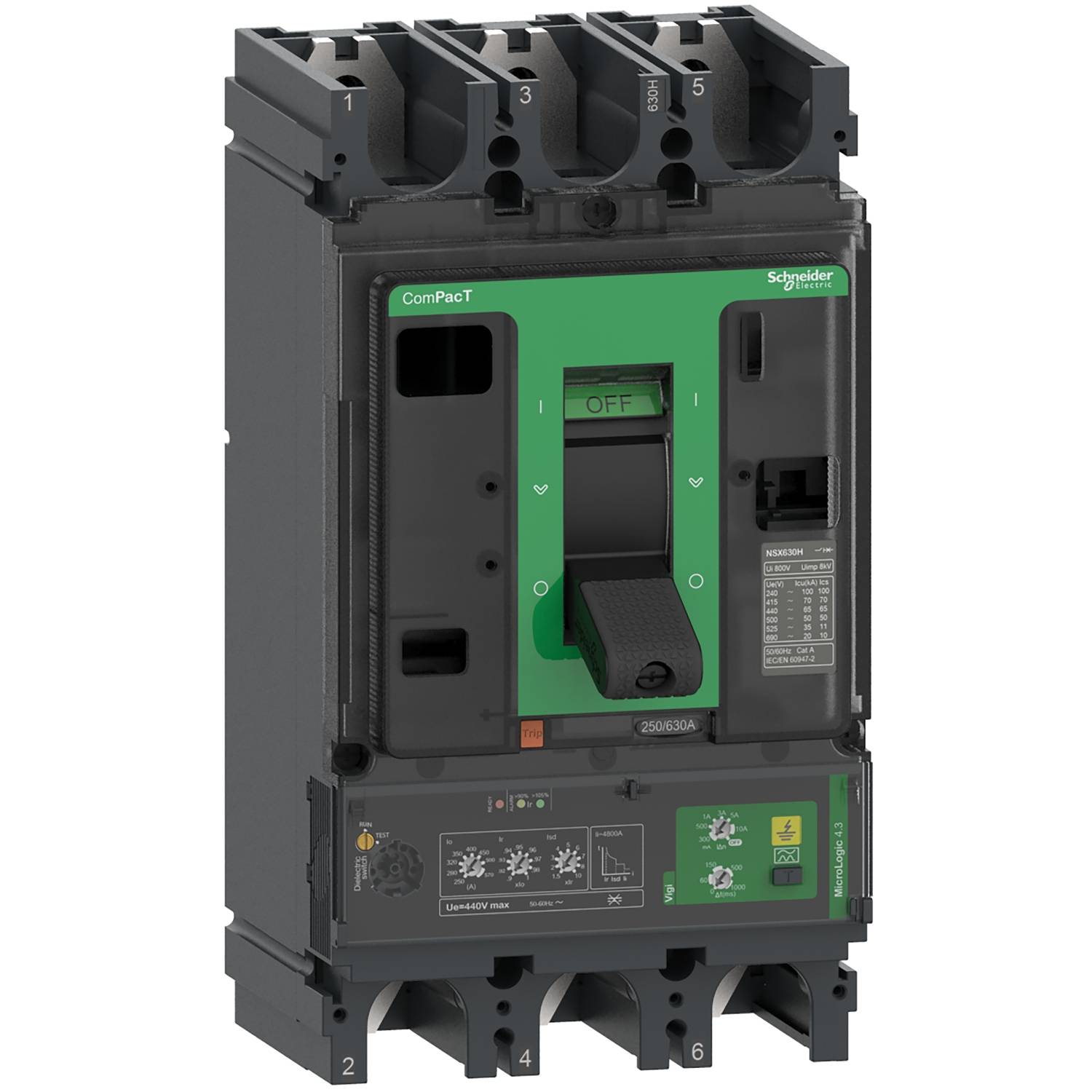 Thumbnail - Schneider Electric C40N34V400 Leistungsschalter 1 St.