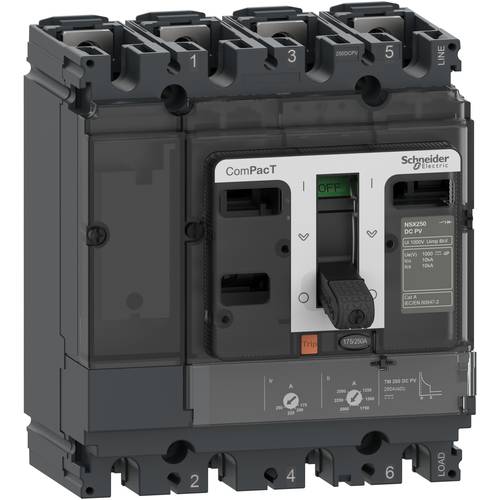 Thumbnail - Schneider Electric C25F4TM200D1 Leistungsschalter 1 St.