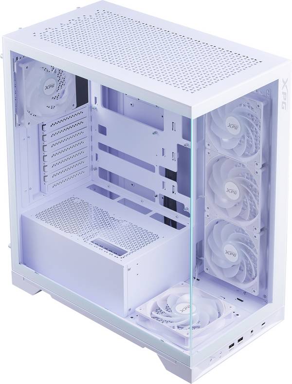 XPG INVADER X BTF Midi-Tower PC-Gehäuse  Weiß