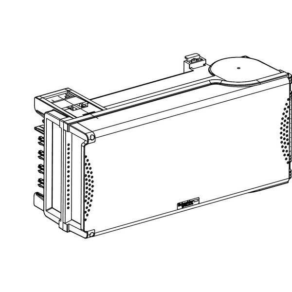 Schneider Electric KSB100SE4 KS Abgangskasten,100A, 3L+N+PE, für Sicherungen NH00 Kleinverteilerzubehör Weiß 1 St.