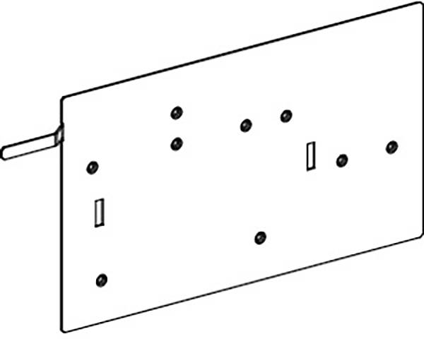 Schneider Electric KSB63EGP Montageplatte 5 St.