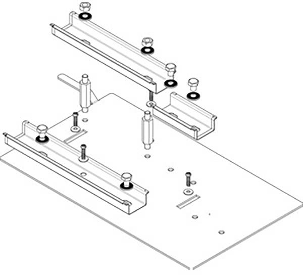 Schneider Electric KSB63PMP Montageplatte 12 St.