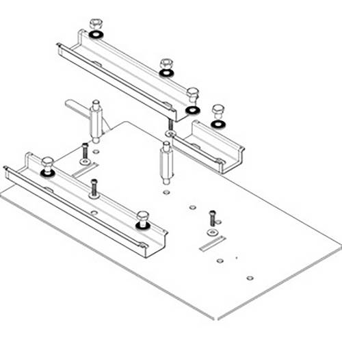 Schneider Electric KSB63PMP Montageplatte 12 St.