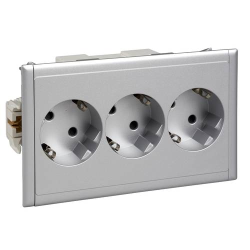 Schneider Electric 5940111 Einbaudose 3fach Steckdose 1 St. Weiß