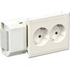 Schneider Electric 5951511 Einbaudose 2fach Steckdose 1 St. Weiß