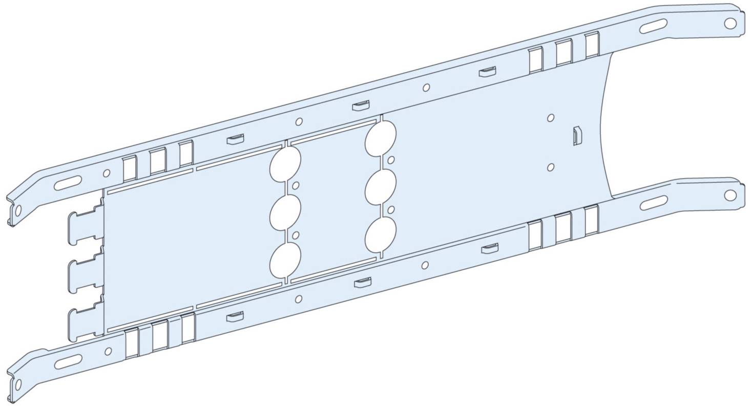Schneider Electric LVS03411 Montageplatte Stahl Mehrfarbig 1 St.
