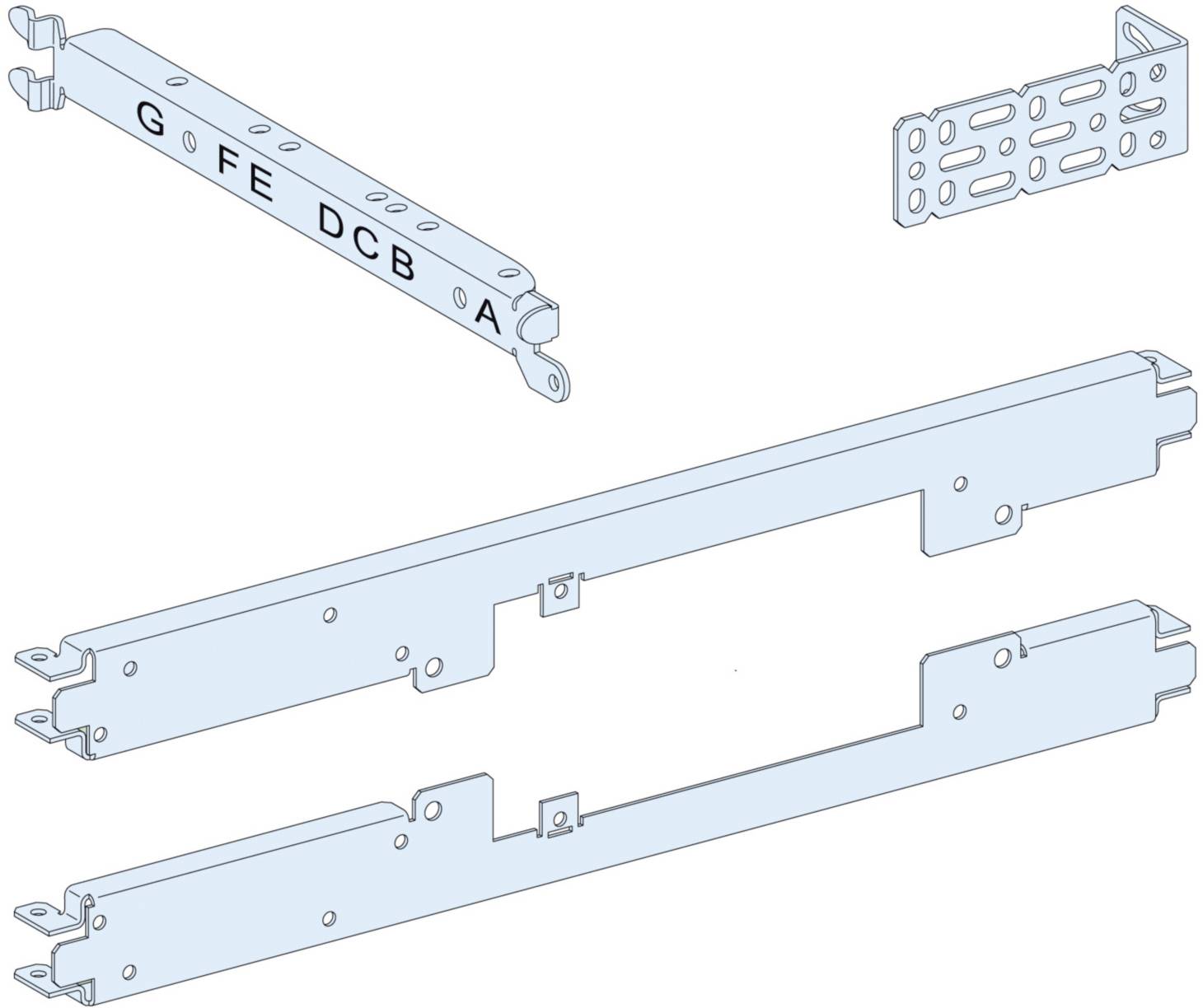 Schneider Electric LVS03417 Montageplatte 1 St.