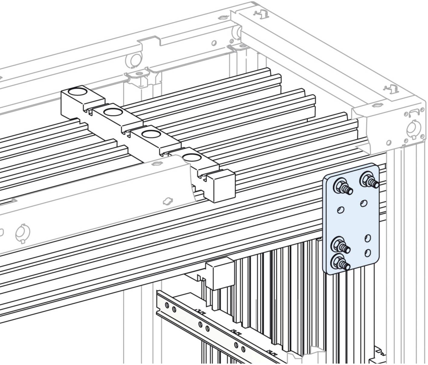 Schneider Electric LVS04605 Kleinverteilerzubehör 1 St.
