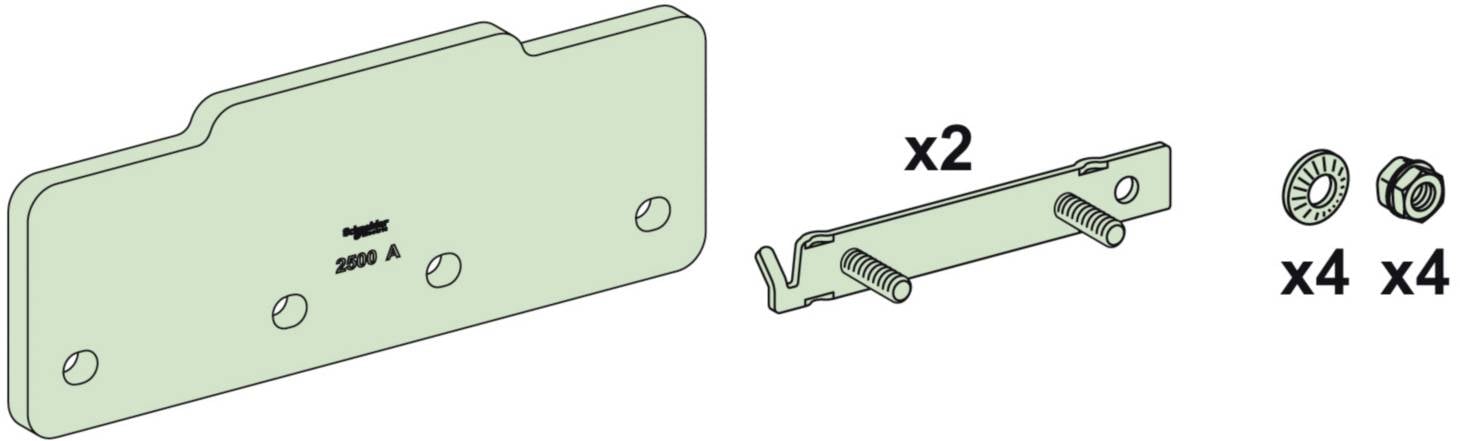 Schneider Electric LVS04621 Kleinverteilerzubehör 1 St.