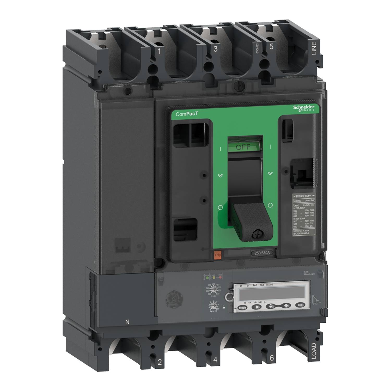 Schneider Electric C40R46E400 Leistungsschalter 1 St.