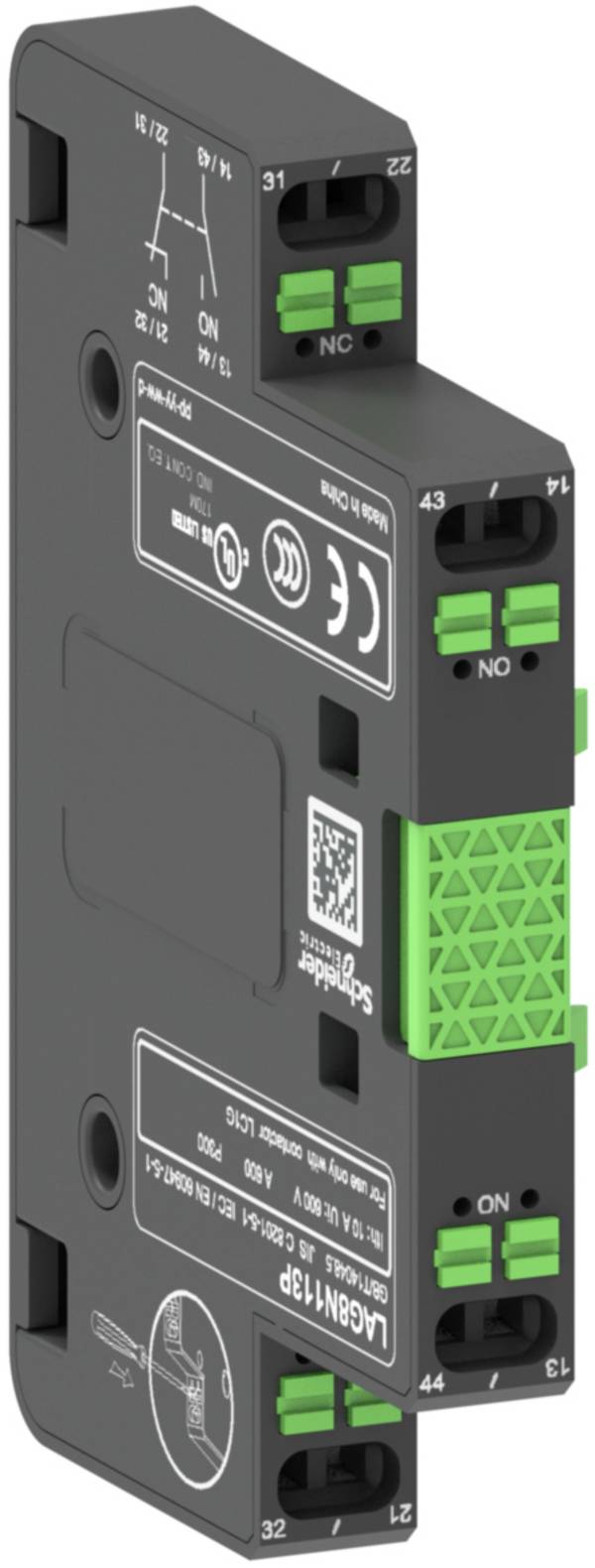 Schneider Electric LAG8N113P Hilfsschalterblock Piece 1 St.