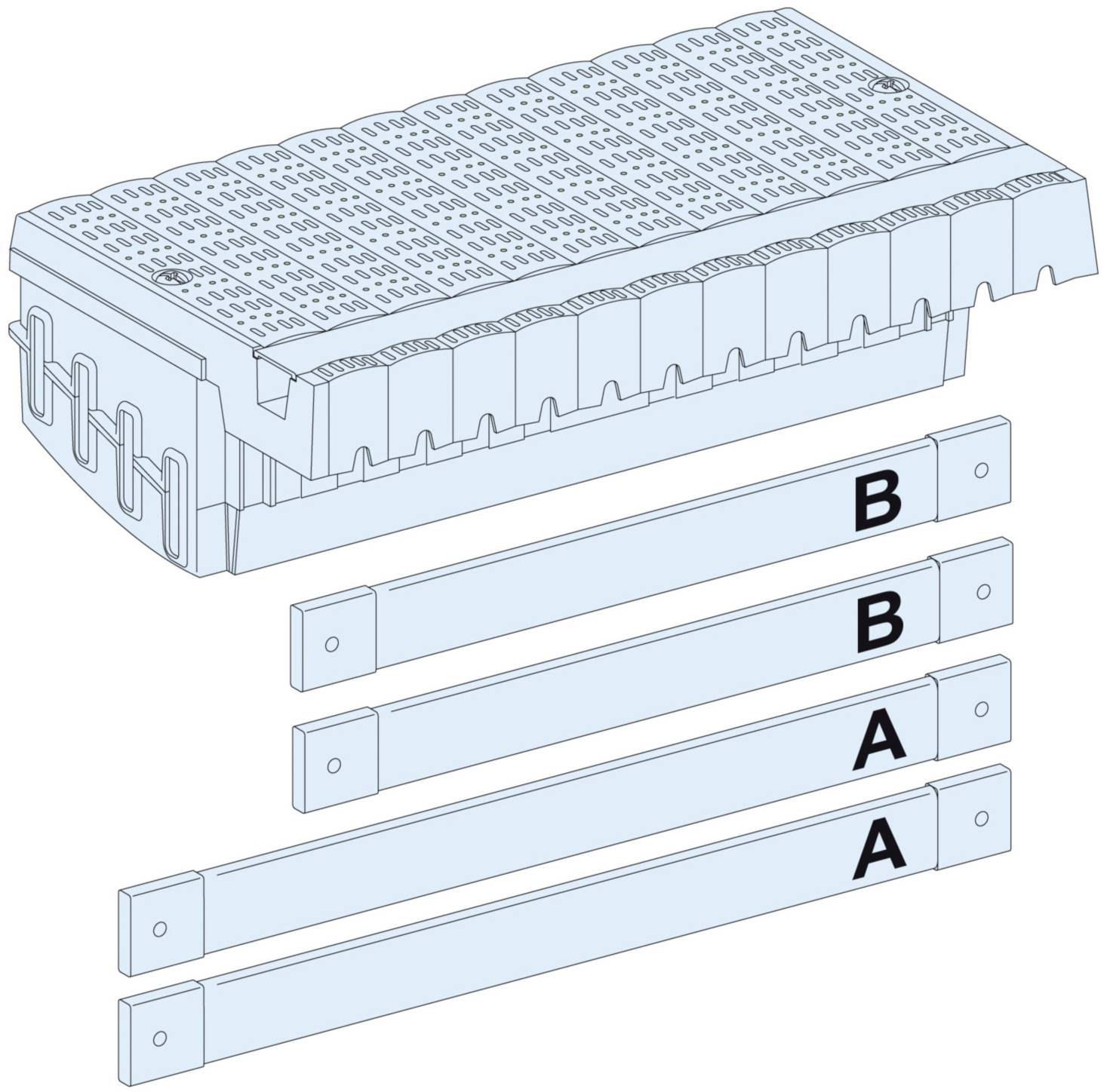 Schneider Electric LVS04406 Einspeiseblock 1 St.