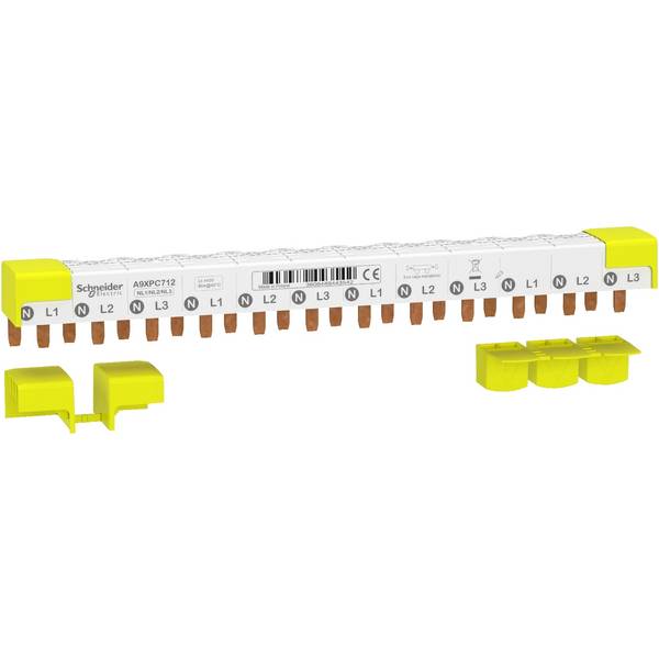 Schneider Electric A9XPC712 A9XPC712 Phasenschiene gedämmt 276 mm 1 St. Piece