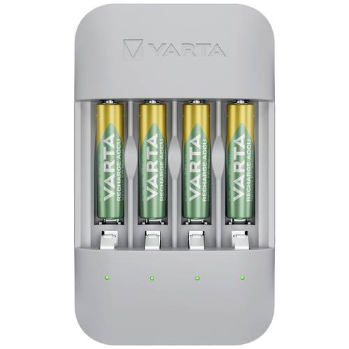 Thumbnail - Varta Eco Charger Pro Rundzellen-Ladegerät NiMH Micro (AAA), Mignon (AA)