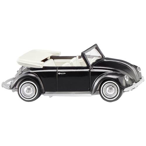 Wiking 0794 06 H0 PKW Modell Volkswagen Käfer 1200 Cabrio, schwarz