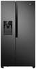 Gorenje Stand-Kuehl-Gefrier-Kombination NRS9EVB Side by NoFrost sw - Schwarz