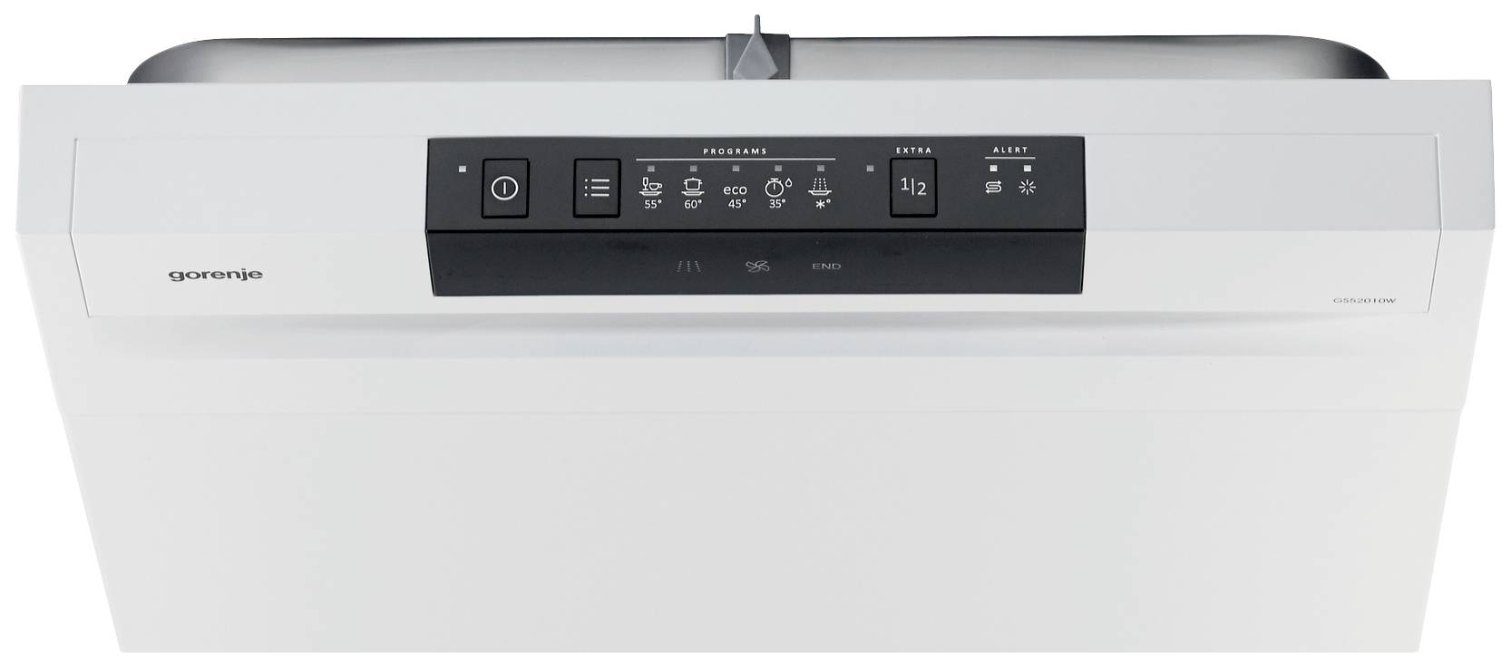 Gorenje GS520E15W Stand-Geschirrspüler 448 mm EEK: E (A - G) Standgerät Weiß-6