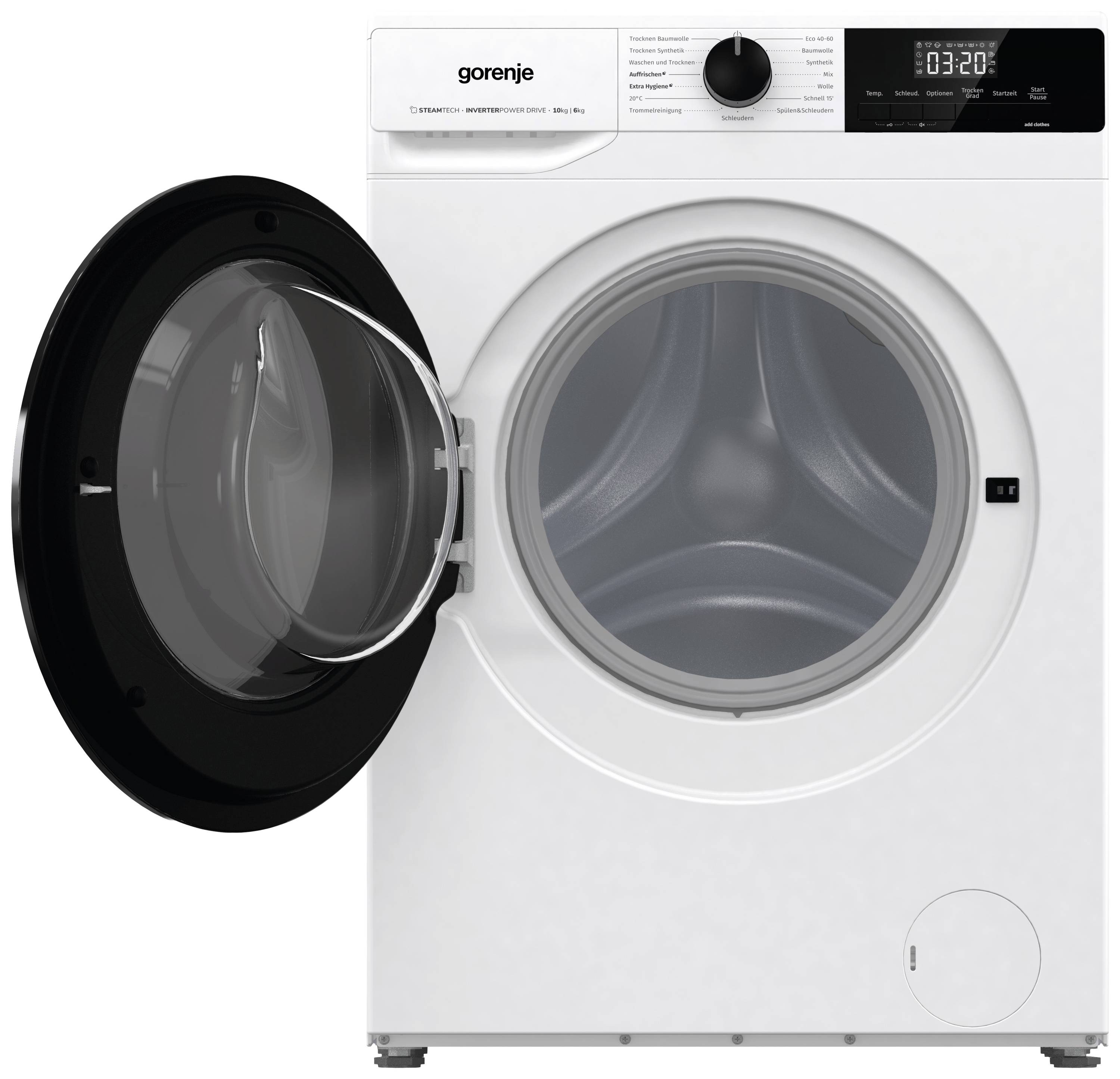 Gorenje Waschtrockner 10/6kg,1400Upm,Steam WD2A164ADPS/DE-1