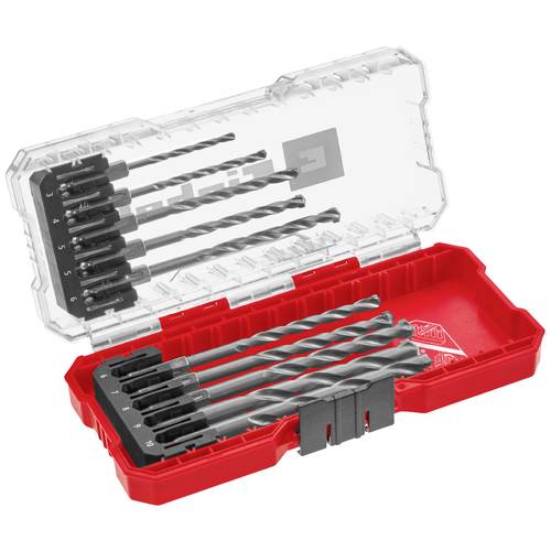 Einhell 108743 Werkzeugstahl Stein-Spiralbohrer-Set 10teilig 3 mm, 4 mm, 5 mm, 6 mm, 7 mm, 8 mm, 9 mm, 10 mm 1 Set