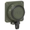 PC Electric 20341-8u Schutzkontaktkupplung PA6, ABS, PC 250 V Bronze-Grün (matt) IP66, IP68