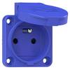 PC Electric 104-0bsc Schutzkontakt-Steckdose IP54 Blau