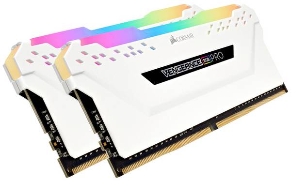 Corsair CMW32GX4M2E3200C16W PC-Arbeitsspeicher Kit   DDR4 32 GB 2 x 16 GB  3200 MHz   CMW32GX4M2E3200C16W