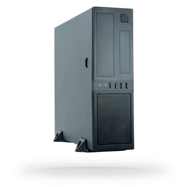 Chieftec CS-12B-300 Mini-Tower PC-Gehäuse  Schwarz