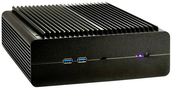 Inter-Tech IP-60 Mini-Tower PC-Gehäuse  Schwarz
