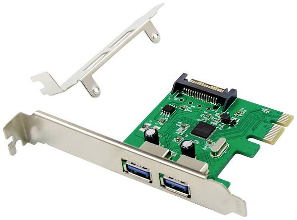 Conceptronic EMRICK 2-Port USB 3.2 Gen 2 PCI-Express-Karte PCI-Express Karte USB-A (USB 3.2 Gen 1) PCIe