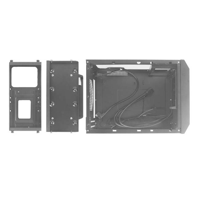 Chieftec Geh Pro Cube Mini CN-01B-OP o.N. Multimedia-Technik Gehäuse-8