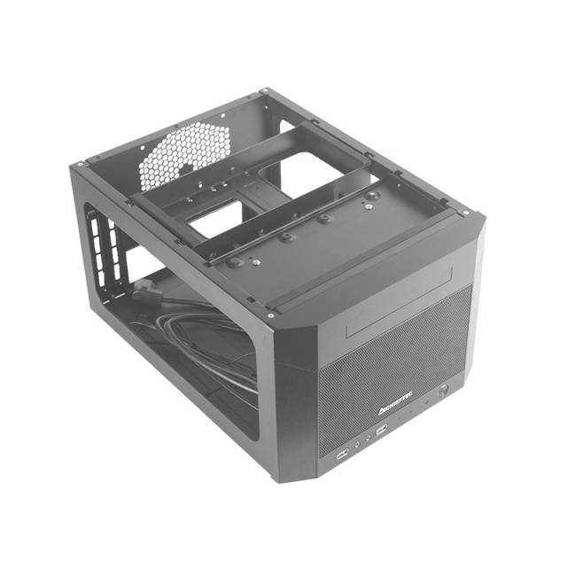 Chieftec Geh Pro Cube Mini CN-01B-OP o.N. Multimedia-Technik Gehäuse-11