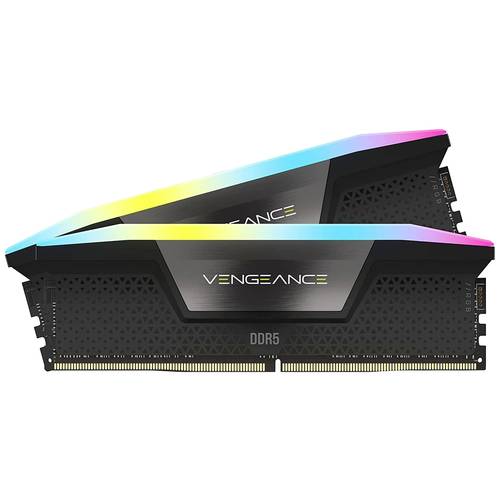 Thumbnail - Corsair 32GB (2K) DDR5 5200MHz Vengeance RGB B Server-Arbeitsspeicher DDR5 32 GB 2 x 16 GB 5200 MHz 288pin DIMM CMH32GX5...