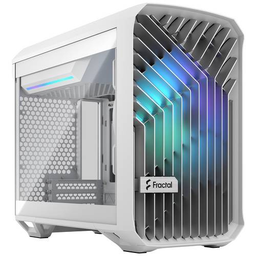 Thumbnail - Fractal Design Torrent Nano - Tower - Mini-DTX - Seitenteil mit Fenster (gehärtetes Glas)