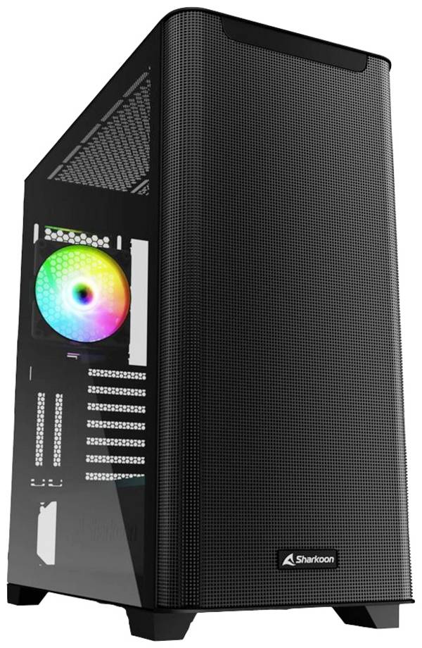 Sharkoon M30 RGB - Mid tower - E-ATX - Seitenteil mit Fenster (gehärtetes Glas)