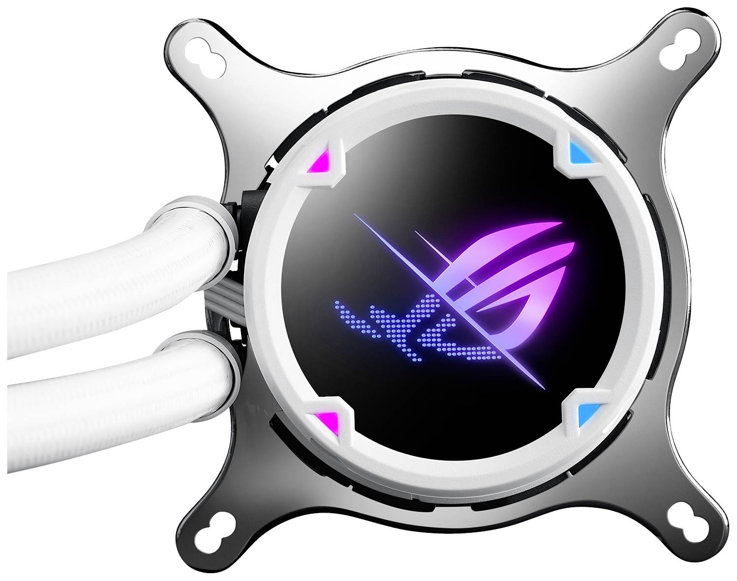 ASUS ROG STRIX LC II 240 ARGB - White Edition - Prozessor-Flüssigkeitskühlsystem - Kühlergröße: 240 mm - (für: LGA2011-3-2