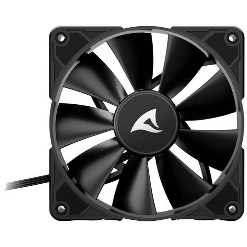 Thumbnail - Sharkoon SilentStorm BW120 PWM PC-Gehäuse-Lüfter Beere (B x H x T) 120 x 25 x 120 mm