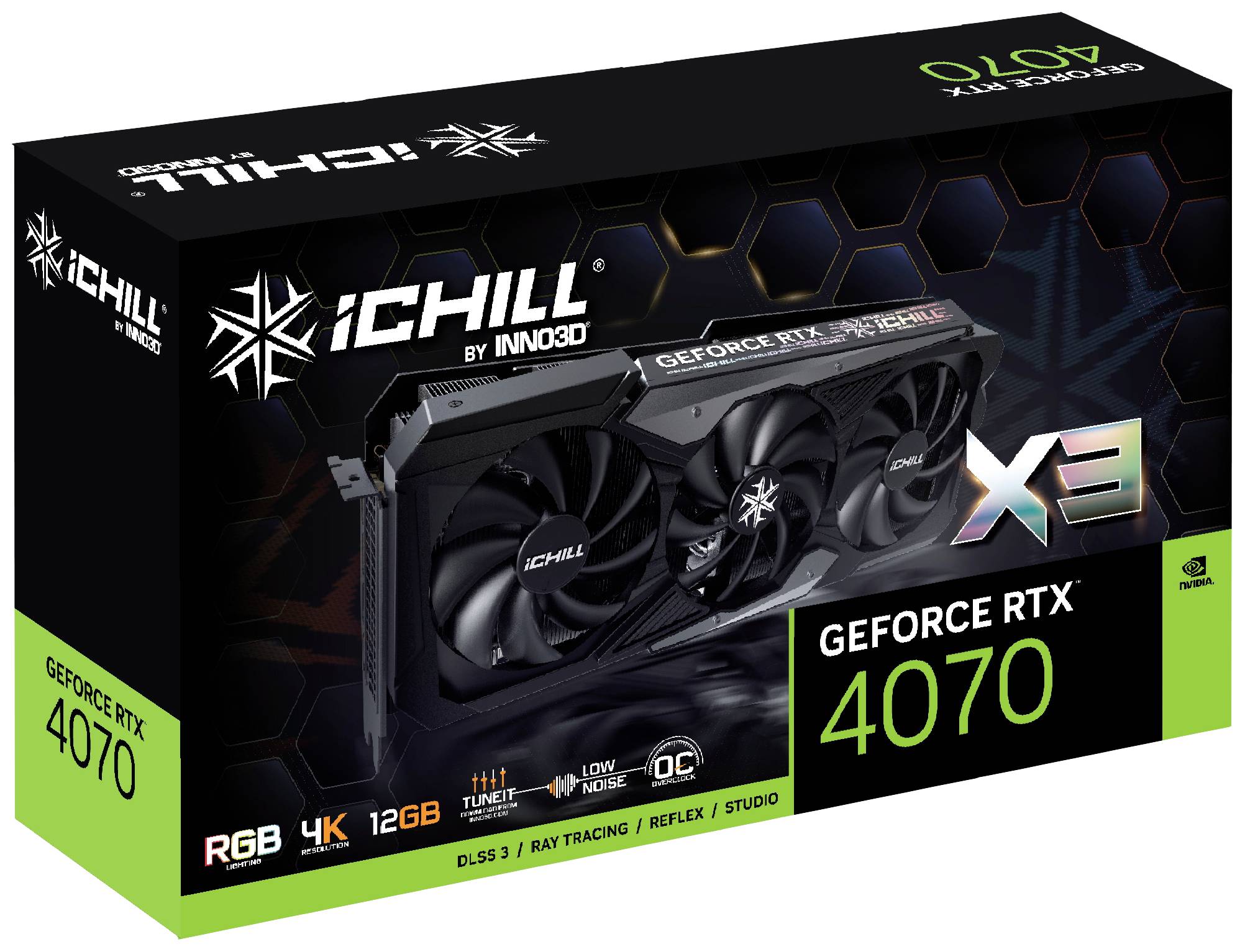 Inno3D iChiLL GeForce RTX 4070 X3 - Grafikkarten-3