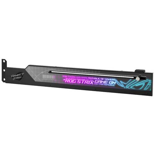 Asus ROG Strix Graphics Card Holder Grafikkartenhalterung Schwarz, Grau