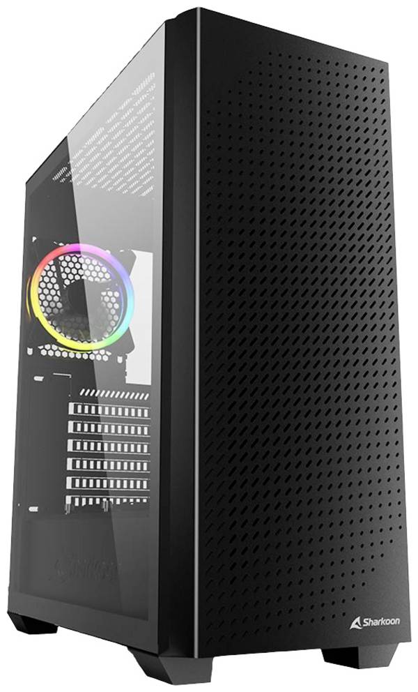 Sharkoon VS9 RGB Tower PC-Gehäuse  Schwarz