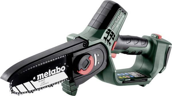 Metabo 600856840 Akku Gehölzsäge  ohne Akku, ohne Ladegerät   Schwertlänge 150 mm