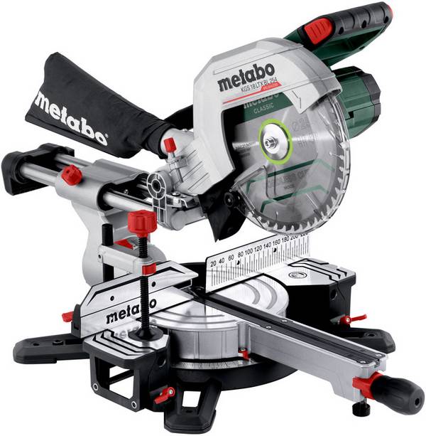 Metabo 614254850 Akku-Kappsäge ohne Akku, ohne Ladegerät 254 mm 30 mm