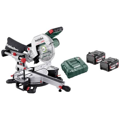Metabo 614216650 Akku-Kappsäge inkl. 2. Akku, inkl. Ladegerät 216 mm 30 mm