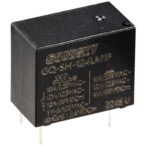 GoodSky GQ-SH-124LM1F Printrelais 24 V/DC 10 A 1 Schließer 1 St.