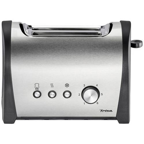 Trisa Royal Toast Toaster Edelstahl, Schwarz
